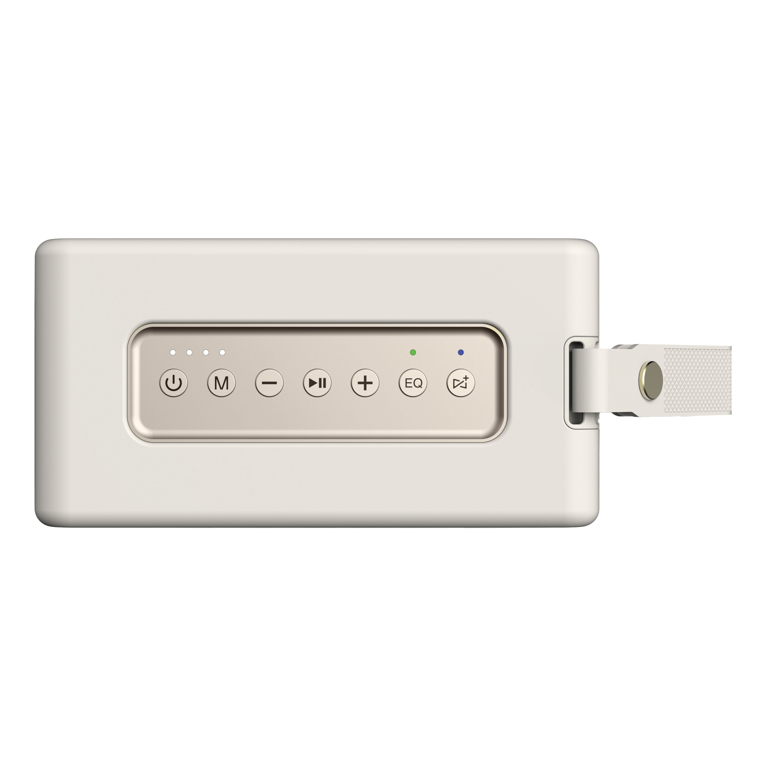 mellow Alto 40W Bluetooth Speaker cream top view