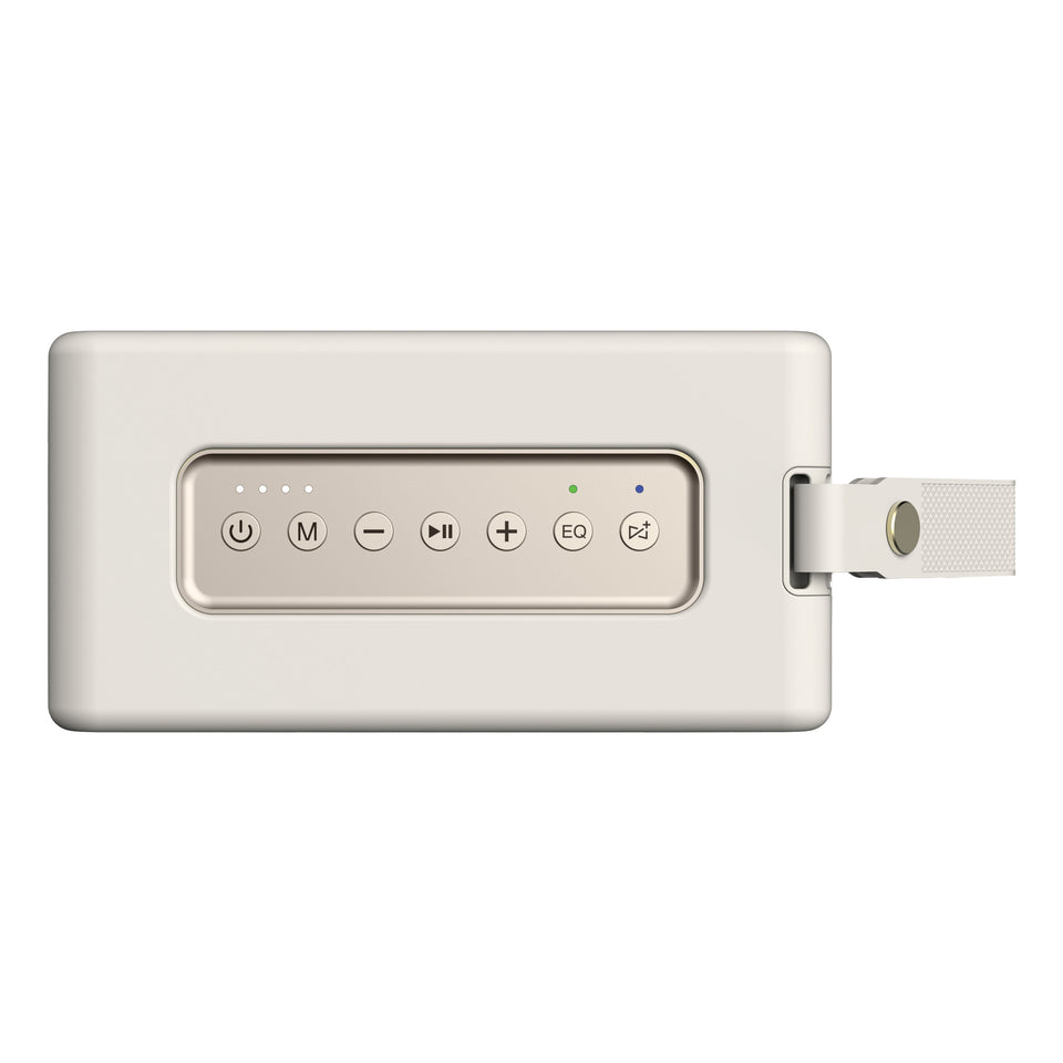 mellow Alto 40W Bluetooth Speaker cream top view