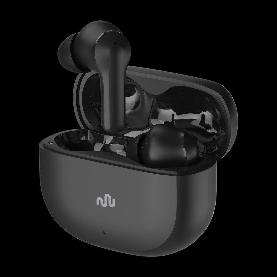 mellow Flow Noise Cancelling True Wireless Earphones Black